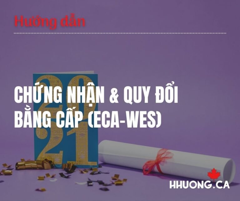 Chứng nhận bằng cấp ECA cho mục đích di trú